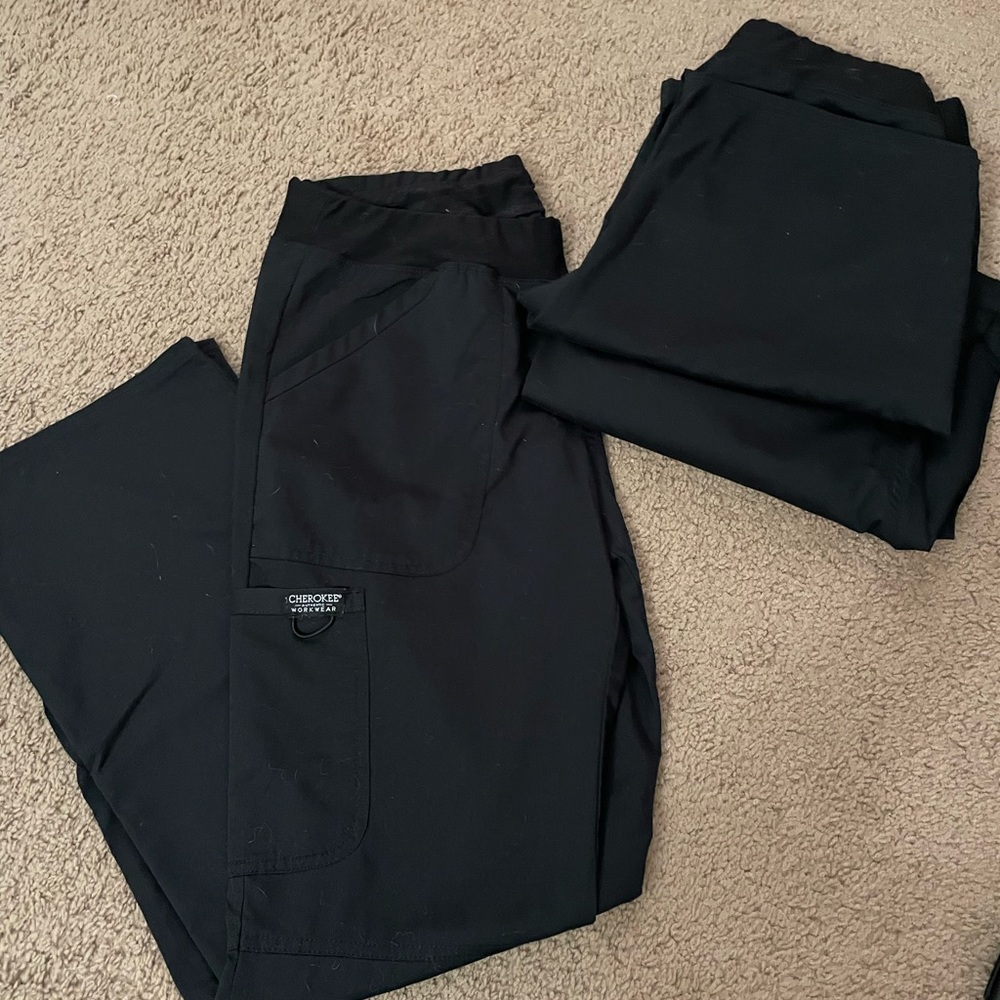S Cherokee Workwear scrub pants - black